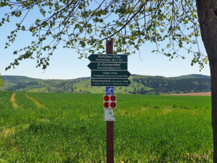 Wanderwegenetz Erzgebirge