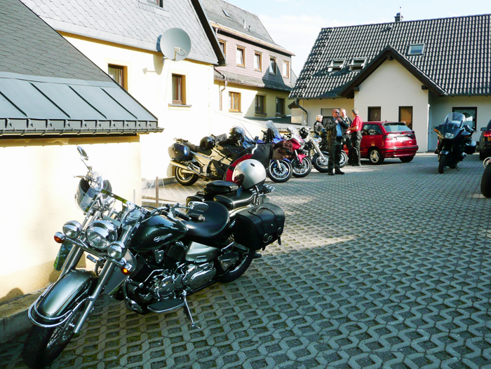 Traditionelles Bikertreffen in Holzhau