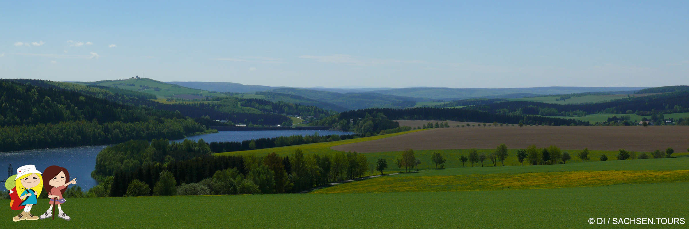 Talsperre Rauschenbach Panoramablick Foto©die-infoseiten.de Talsperre Rauschenbach Panoramablick Foto©die-infoseiten.de